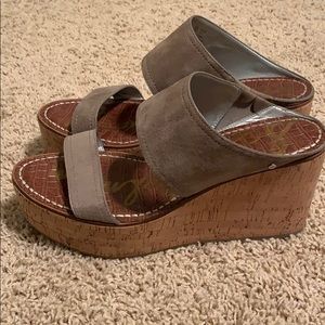 Gray Sam Edelman heels